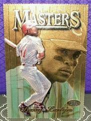 Barry Larkin [Die Cut Refractor] #157 Baseball Cards 1997 Finest Embossed Prices