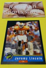 Jeremy Lincoln #22 Football Cards 1992 Classic Draft Picks Prices