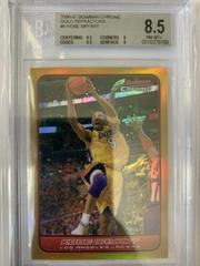 Kobe Bryant [Gold Refractor] Basketball Cards 2006 Bowman Chrome Prices