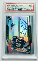 Rob Gronkowski [Autograph Refractor] Football Cards 2010 Topps Platinum Prices
