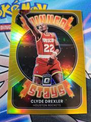Clyde Drexler [Gold] #15 Basketball Cards 2021 Panini Donruss Optic Winner Stays Prices