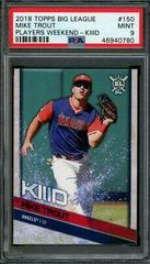 Mike Trout [Players Weekend Kiiid] #150 Baseball Cards 2018 Topps Big League Prices