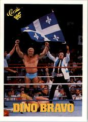 Dino Bravo Wrestling Cards 1990 Classic WWF Prices
