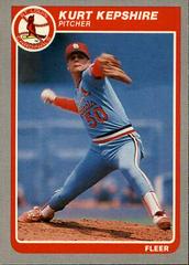 Kurt Kepshire #230 Baseball Cards 1985 Fleer Prices