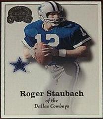 Roger Staubach #15 Football Cards 2000 Fleer Greats of the Game Prices