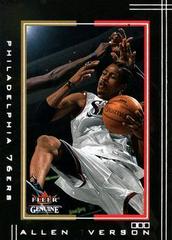 Allen Iverson Basketball Cards 2001 Fleer Genuine Prices