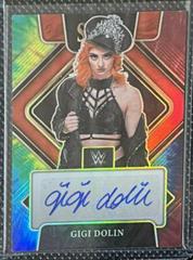 Gigi Dolin [Tie Dye Prizm] #SG-GGD Wrestling Cards 2022 Panini Select WWE Signatures Prices