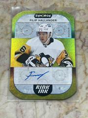 Filip Hallander #RIR-FH Hockey Cards 2022 Upper Deck Synergy Rink Ink Rookie Autographs Prices