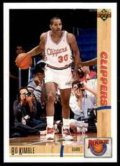 Bo Kimble Basketball Cards 1991 Upper Deck Rookie Standouts Prices