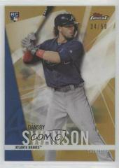 Dansby Swanson [Gold Refractor] #32 Baseball Cards 2017 Topps Finest Prices