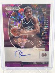 Reggie Perry [Purple Ice] Basketball Cards 2020 Panini Prizm Draft Picks Autographs Prices