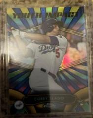 Corey Seager [Orange Refractor] Baseball Cards 2016 Topps Chrome Youth Impact Prices