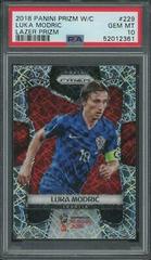 Luka Modric [Lazer Prizm] Soccer Cards 2018 Panini Prizm World Cup Prices
