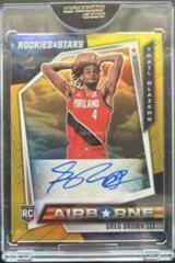 Greg Brown III [Gold] Basketball Cards 2021 Panini Chronicles Airborne Signatures Prices