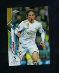 Luka Modric Soccer Cards 2019 Topps Chrome UEFA Champions League Prices