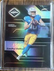 Justin Herbert [Limited Edition] #4 Football Cards 2023 Panini Limited Exposure Prices
