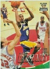 Kobe Bryant Basketball Cards 1997 Fleer Prices