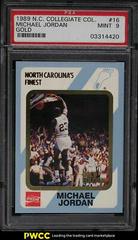 Michael Jordan [Gold] #16 Basketball Cards 1989 Collegiate Collection North Carolina Prices