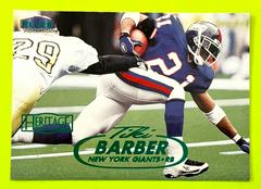 Tiki Barber [Heritage Collection] #22H Football Cards 1998 Fleer Prices