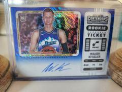 Walker Kessler [Autograph Premium Edition Blue Shimmer Ticket] #134 Basketball Cards 2022 Panini Contenders Prices