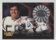 Junior Seau Football Cards 1996 Pinnacle Mint Prices