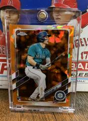 Jarred Kelenic [Orange] #US302 Baseball Cards 2021 Topps Chrome Update Sapphire Prices