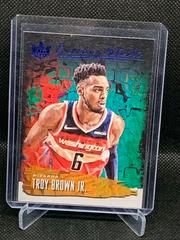 Troy Brown Jr. [Sapphire] #1 Basketball Cards 2018 Panini Court Kings Emerging Artists Prices