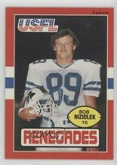 Bob Niziolek Football Cards 1985 Topps USFL Prices