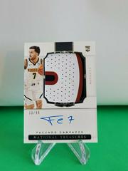 Facundo Campazzo [Patch Autograph] #110 Basketball Cards 2020 Panini National Treasures Prices