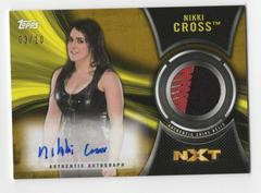 Nikki Cross [Gold] #A-NC Wrestling Cards 2018 Topps WWE NXT Autographs Prices