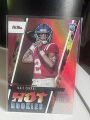 Matt Corral [Red Zone] #HR2 Football Cards 2022 Panini Score Hot Rookies Prices