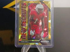 tank dell #NR-25 (Gold) Football Cards 2023 Panini Prizm Draft Picks New Recruits Prices