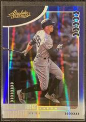 Aaron Judge [Spectrum Blue] #86 Baseball Cards 2020 Panini Absolute Prices