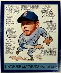 Daisuke Matsuzaka [Mini Black Back] #32 Baseball Cards 2009 Upper Deck Goudey Prices