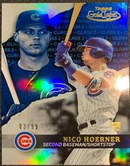 Nico Hoerner [Class 2 Blue] #17 Baseball Cards 2020 Topps Gold Label Prices