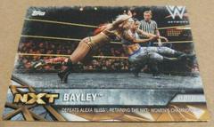 Bayley Wrestling Cards 2017 Topps WWE Women's Division NXT Matches & Moments Prices