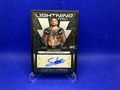 Sean Brady [Gold] #OL-SBR Ufc Cards 2023 Panini Chronicles UFC Obsidian Lightning Strike Signatures Prices