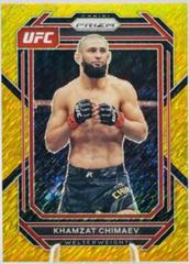 Khamzat Chimaev [Gold Shimmer] #150 Ufc Cards 2023 Panini Prizm UFC Prices