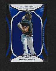 Reggie Crawford [Blue] #12 Baseball Cards 2023 Panini Chronicles Certified Prices