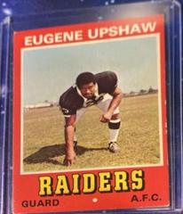 Eugene Upshaw [Town Talk] #24 Football Cards 1974 Wonder Bread Prices