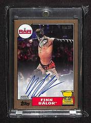Finn Balor [Gold] Wrestling Cards 2017 Topps WWE Heritage Autographs Prices