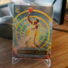 Paul George [Gold Wave] #3 Basketball Cards 2019 Panini Donruss Optic T-Minus 3,2,1 Prices