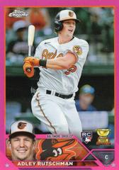 Adley Rutschman [Pink] #1 Baseball Cards 2023 Topps Chrome Prices