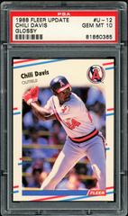 Chili Davis #U-12 Baseball Cards 1988 Fleer Update Glossy Prices