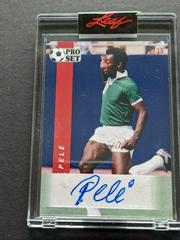 Pele [Red] Soccer Cards 2022 Pro Set Autographs Prices