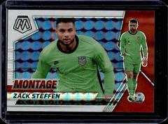Zack Steffen [White] Soccer Cards 2021 Panini Mosaic Road to FIFA World Cup Montage Prices