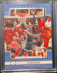 Ja Morant #6 Basketball Cards 2022 Panini Photogenic First Night Prices