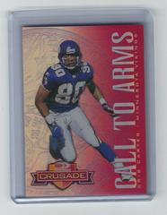 Cris Carter [Red] #30 Football Cards 1998 Leaf Rookies & Stars Crusade Prices