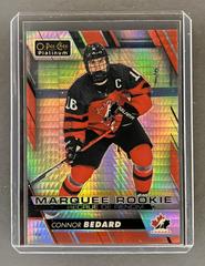 Connor Bedard [Red Prism] Hockey Cards 2023 O-Pee-Chee Platinum Preview Prices