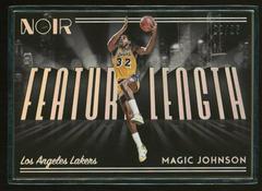 Magic Johnson Basketball Cards 2018 Panini Noir Prices